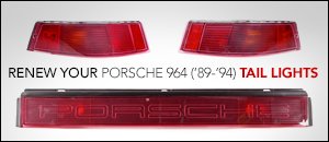 Genuine Porsche 964 Tail Lights