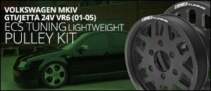 Volkswagen MKIV GTI/Jetta 24v VR6 Lightweight Pulleys