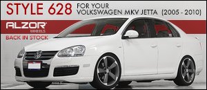 Alzor Wheels Style 628 for your Volkswagen MKV Jetta