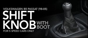 Volkswagen B5 Passat Shift Knob & Boot