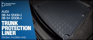 Audi B8 A4/S4 Trunk Protection Liners