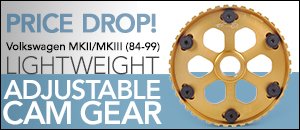 Volkswagen MKII/MKIII Lightweight Adjustable Cam Gear
