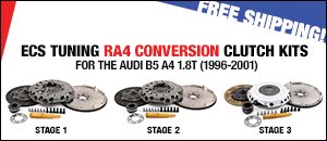 Audi B5 A4 1.8T ECS Tuning RA4 Conversion Clutch Kits