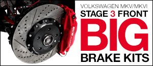 Volkswagen MKV/MKVI ECS Big Brake Kits - Stage 3