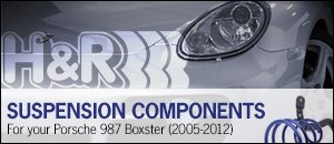 Porsche 987 Boxster H&R Suspension Components