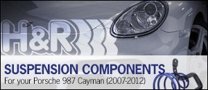 Porsche 987 Cayman H&R Suspension Components