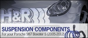Porsche 987 Boxster S H&R Suspension Components
