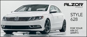 Alzor Wheels Style 628 for your Volkswagen CC