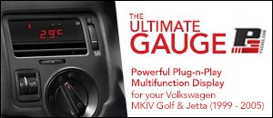 P3 Cars Vent Integrated Digital Interface - MKIV VW