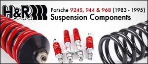 Porsche 924S/944/968 H&R Suspension Components