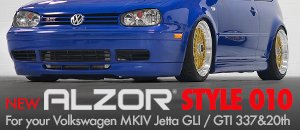 Introducing Alzor Style 010 Wheels - MKIV 337/20/GLI