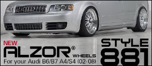 New Alzor Style 881 Wheel Sets - Audi B6/B7 A4/S4
