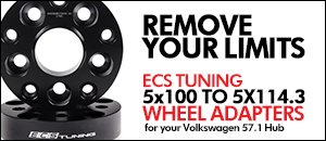 Volkswagen Wheel Adapter Kits - 5x100 to 5x114.3