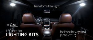 Porsche 957 Cayenne Ziza LED Interior Lighting Kit
