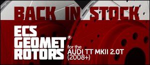 Audi MKII TT 2.0T ECS GEOMET Rotors