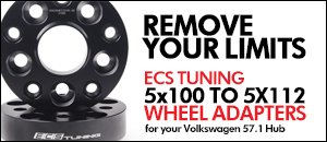 Volkswagen Wheel Adapter Kits - 5x100 to 5x112