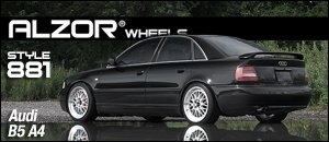 Alzor Style 881 Wheel Sets - Audi B5 A4
