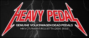 Genuine Volkswagen Dead Pedals for your MKV