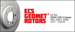BMW E46 3 Series ECS GEOMET&reg; Rotors