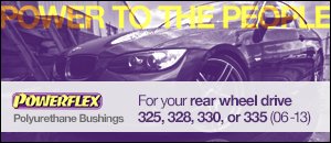 Powerflex Polyurethane Bushings - BMW E9X Non-M RWD