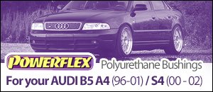 Powerflex Polyurethane Bushings - AUDI B5 A4/S4