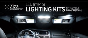 AUDI B8 A4/S4 Ziza LED Interior Lighting Kit