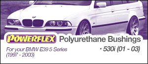 Powerflex Polyurethane Bushings - BMW E39 530i