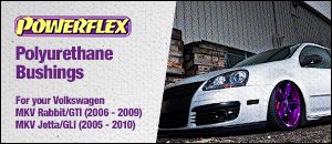 Powerflex Polyurethane Bushings - VW MKV Rabbit/Jetta