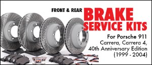 Porsche 996 Front & Rear Brake Service Kits
