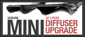 JCW GP 2 Rear Center Diffuser Retrofit Kit