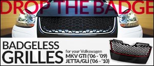 ECS Volkswagen MKV Badgeless Grille