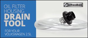Schwaben Oil Filter Housing Drain Tool - 2.5L