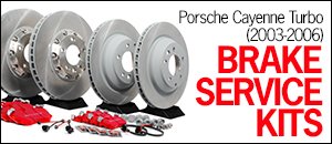 Porsche 955 Cayenne Turbo (03-06) Brake Service Kits