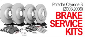 Porsche 955 Cayenne S (03-06) Brake Service Kits