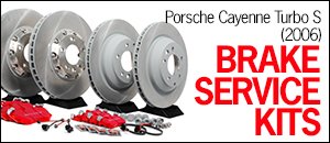 Porsche 955 Cayenne Turbo S (06) Brake Service Kits