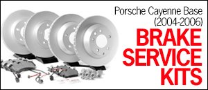 Porsche 955 Cayenne Base (04-06) Brake Service Kits