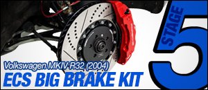 ECS Tuning Stage 5 Big Brake Kits for MKIV R32