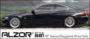 Alzor Style 881 Wheel Sets - BMW E9x Non-M