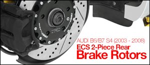 Audi B6/B7 S4 2-piece Rear Brake Rotors
