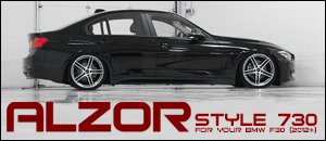 Alzor Style 730 Wheel Sets for your BMW F30 3 Series