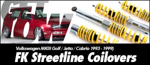 Volkswagen MKIII Coilovers