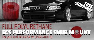 ECS Polyurethane Performance Snub Mounts - B5 A4/S4