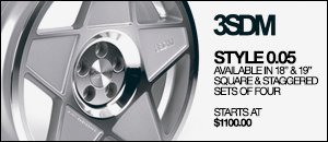 BMW F30 3 Series 3SDM Style 0.05 Wheel Sets