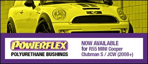 Powerflex Polyurethane Bushings - MINI R55 Cooper S/JCW