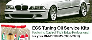 BMW E39 M5 Oil Service Kits with Castrol TWS 10w60