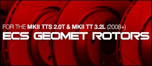 Audi MKII TTS 2.0T & MKII TT 3.2L ECS GEOMET Rotors