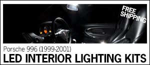 Porsche 996 (99-01) Ziza Interior LED Lighting Kits