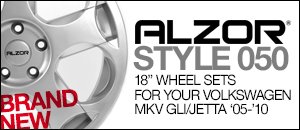 Alzor Style 050 Wheel Sets - MKV GLI/Jetta