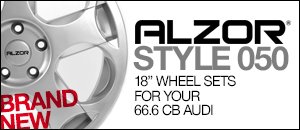 Alzor Style 050 Wheel Sets - 66.6 CB Audi