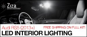 Audi RS5 Ziza Interior LED Lighting Kits